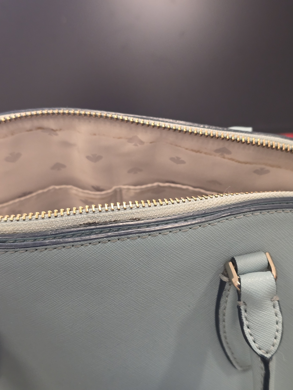 Kate Spade Large Riley Satchel – Suede & Leather (No Crossbody Strap) - Picture 13 of 16